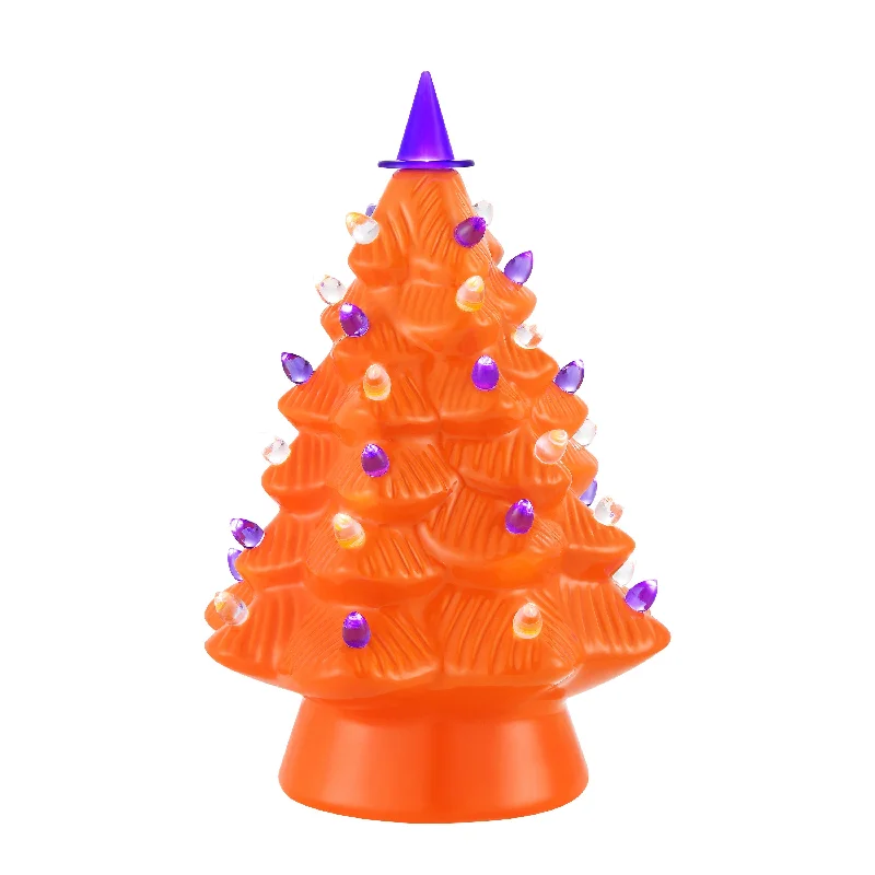 12 in. Halloween Tree - Orange