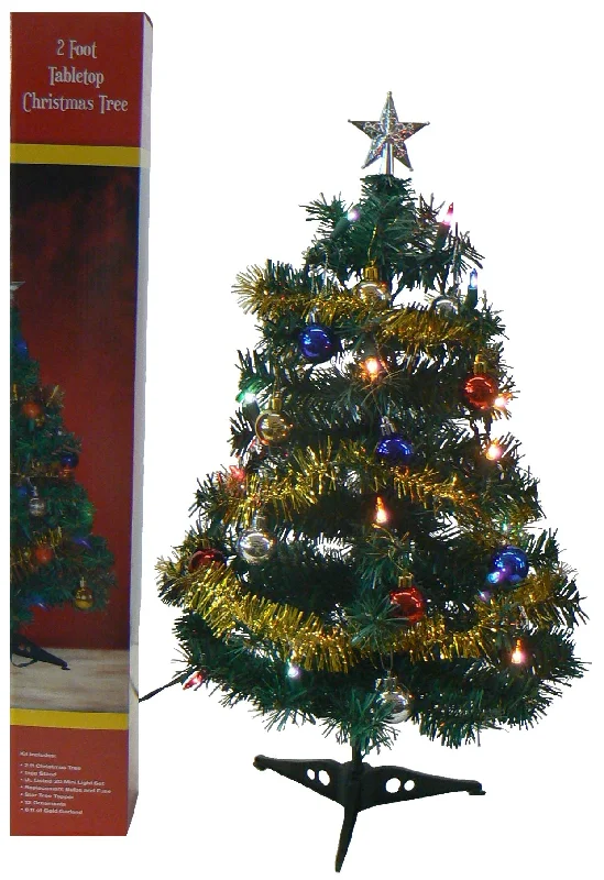 2' Tabletop Christmas Tree Kit