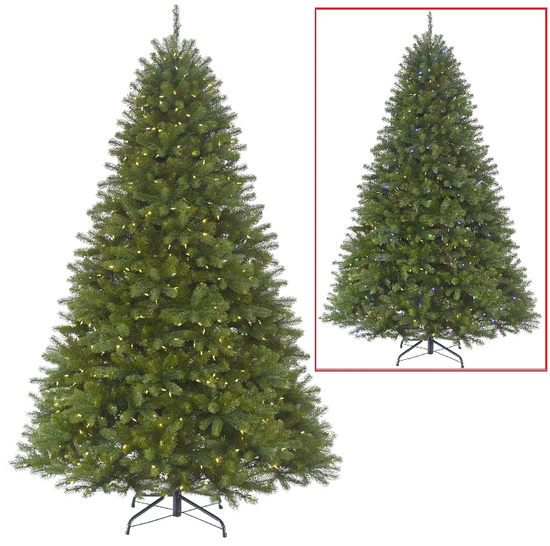 Colorado Fir 6.5' Dual Color PowerConnect™ Pre-Lit Artificial Christmas Tree