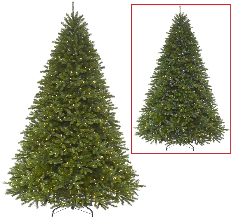 Majestic Spruce Dual LED PowerConnect™ Pre-Lit Artificial Christmas Tree