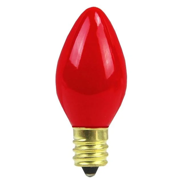 (Red) Red Replacement C7 Bulbs