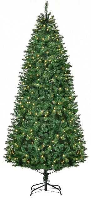 7.5' Slim Devon Fir Pre-Lit Artificial Christmas Tree