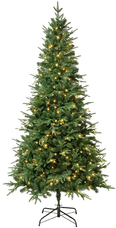 Parkview Fir 7.5' Warm White LED Pre-Lit Artificial Christmas Tree