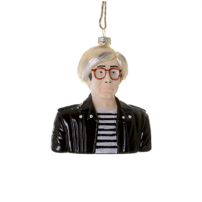 Andy Warhol Ornament 4.25"