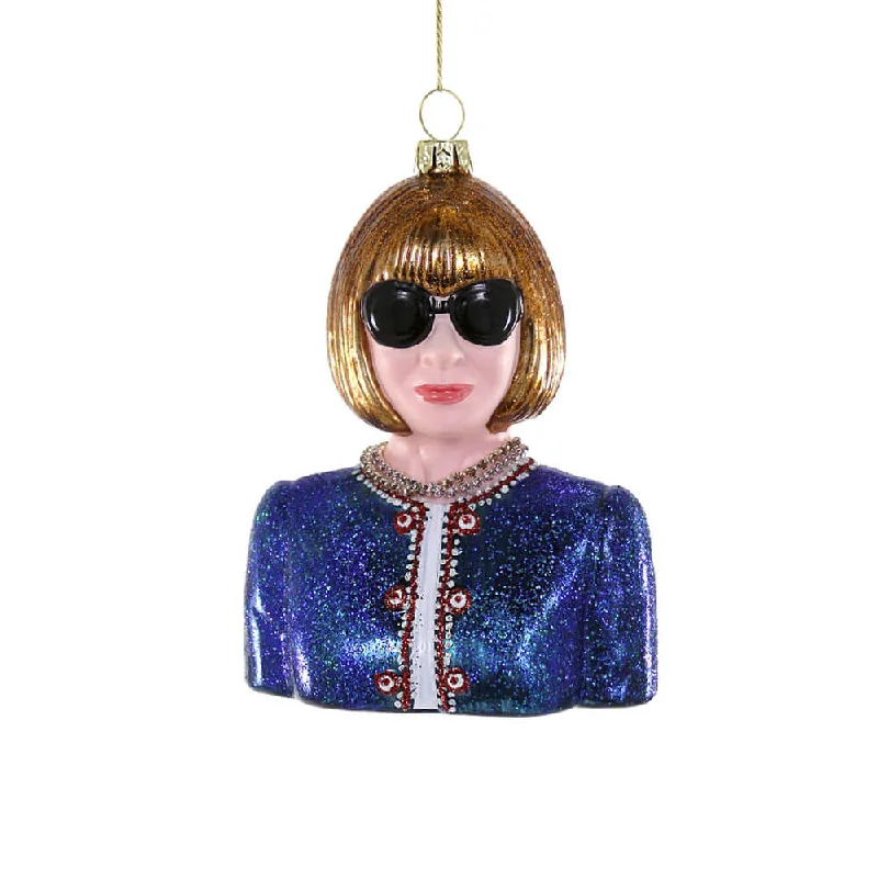 Anna Wintour Ornament 5"