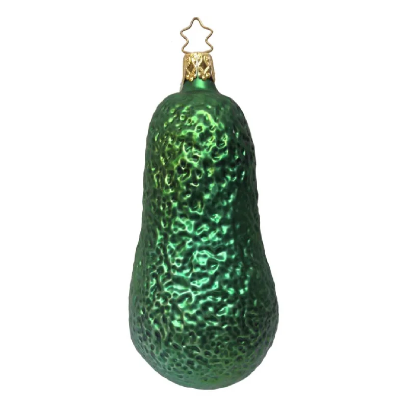 Awesome Avocado Ornament by Inge Glas of Germany