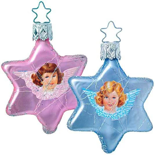 Baby's Guiding Star Ornament by Inge Glas of Germany