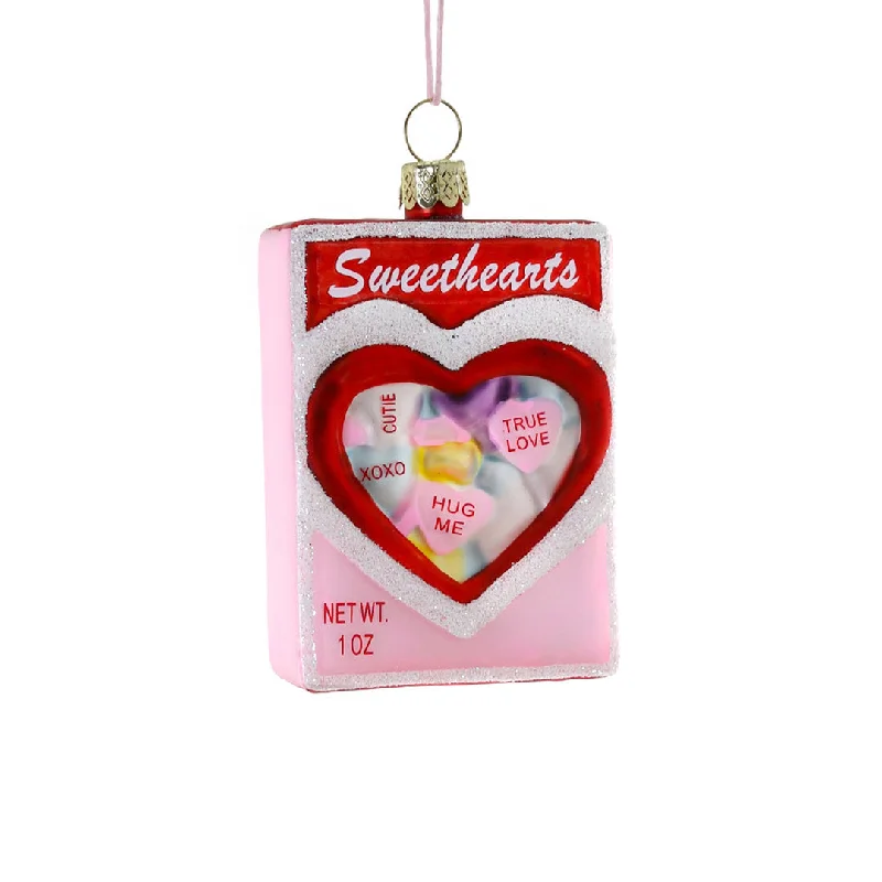 Box of Sweethearts Ornament 3.5"