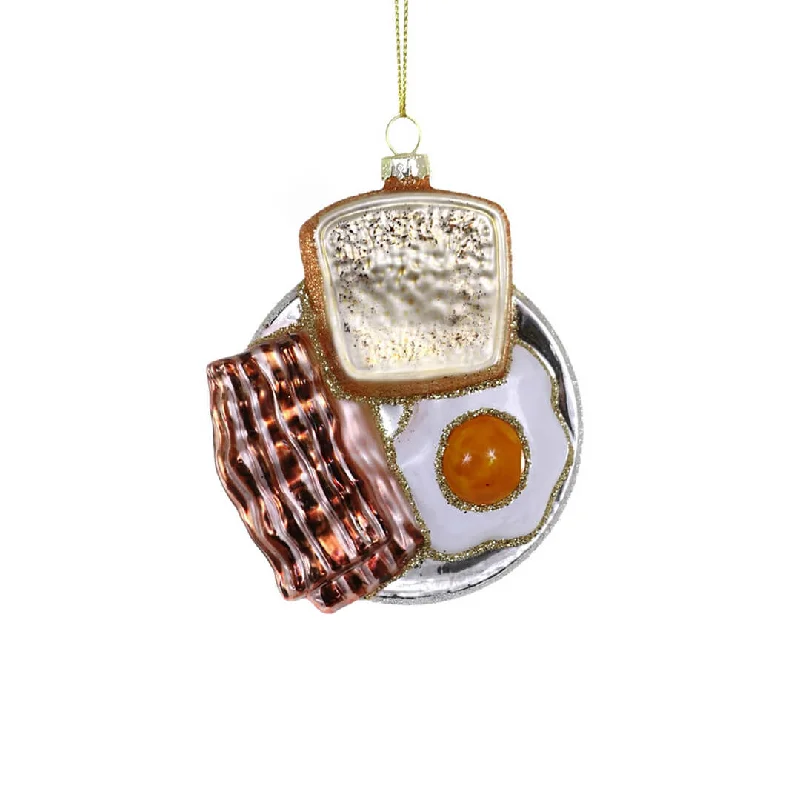 Breakfast Ornament 4.25"