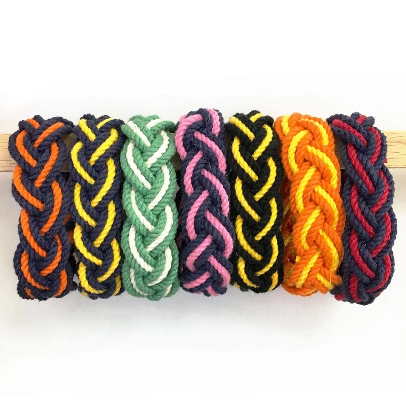 Bulk Pricing Striped Sailor Bracelet, Custom Colors - Choose Your Own