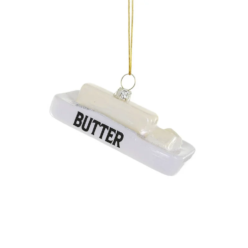 Dish of Butter Ornament 3.5"