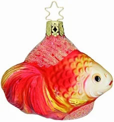 Gorgeous Goldfish Ornament by Inge Glas in Neustadt bei Coburg