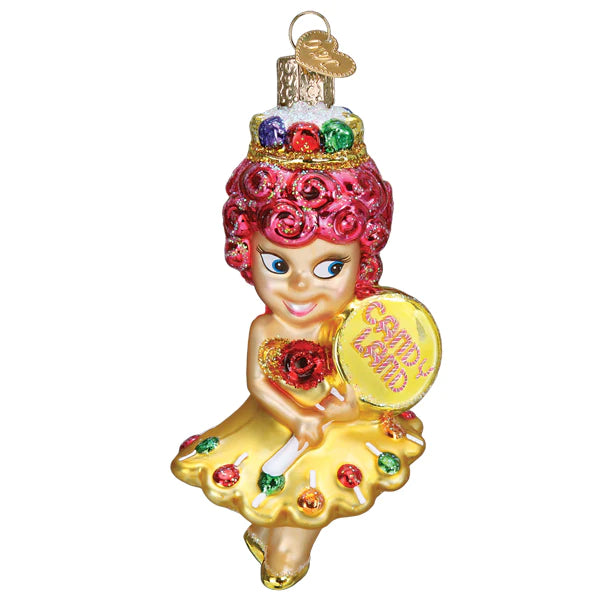 Candy Land Princess Lolly Ornament - Old World Christmas