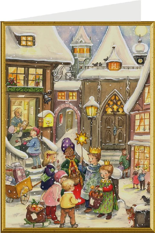 Carol Singers Card by Richard Sellmer Verlag