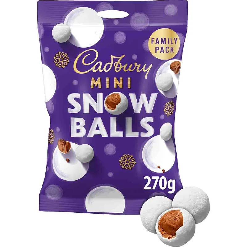 C'bury Mini Snow balls Chocolate Sharing Bag 270g