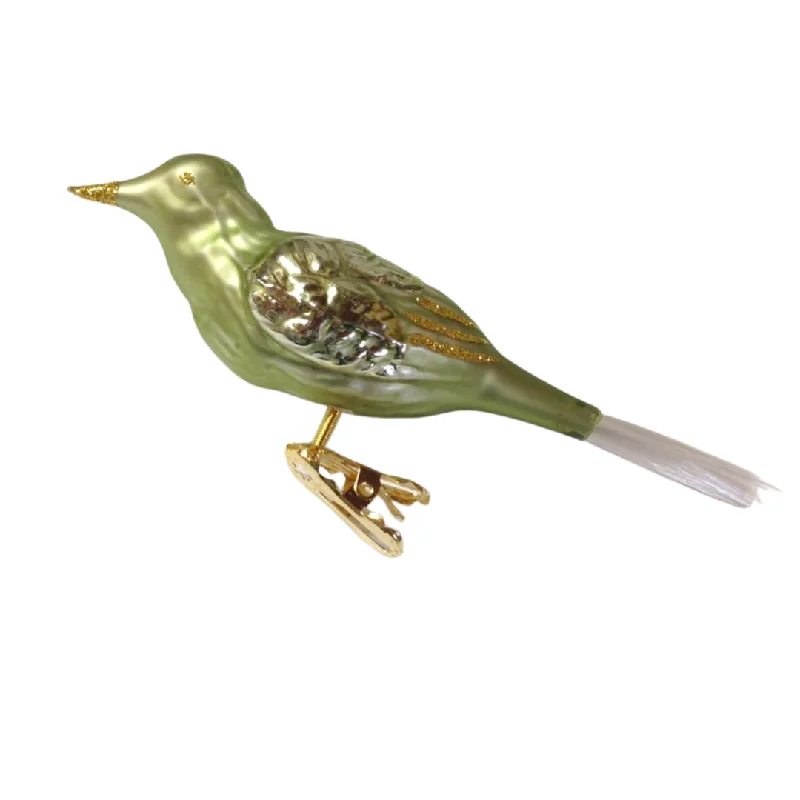 Celery Songbird Ornament by Inge Glas of Germany