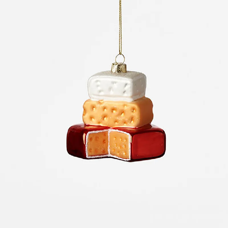 Cheese Ornament 3.75"