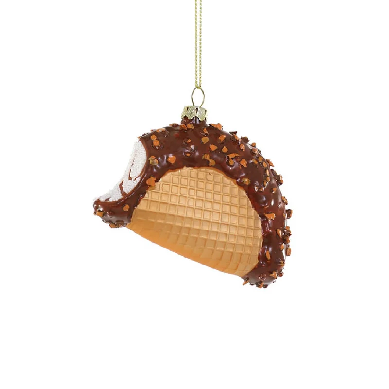 Choco Taco Ornament 3.5"