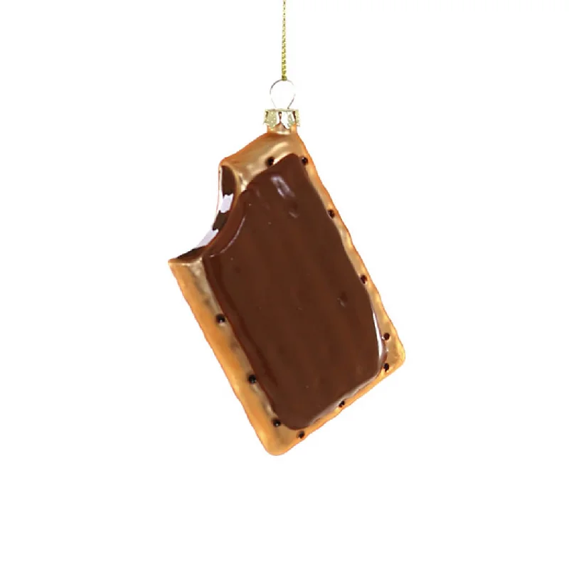 Chocolate Smore Toaster Pastry Ornament 4"