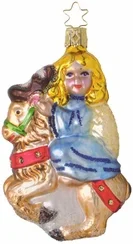 Christmas Angel Limited Edition Ornament by Inge Glas of Germany