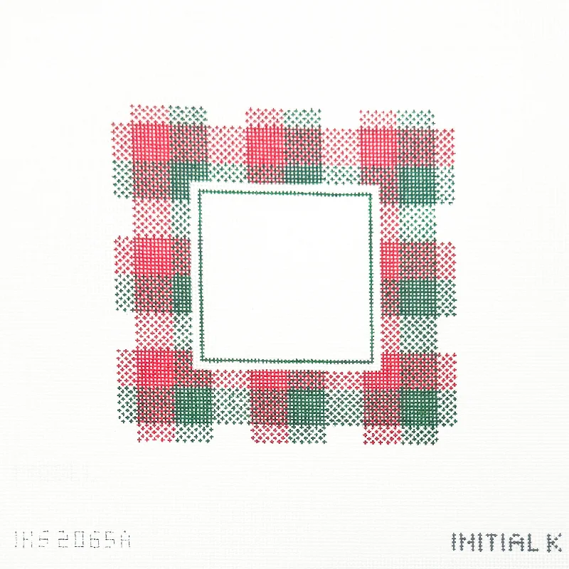 Christmas Plaid Frame (small)