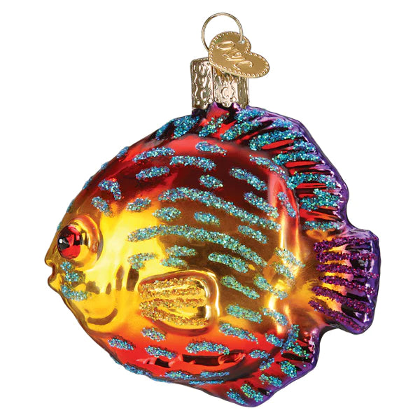 Discus Fish Ornament - Old World Christmas