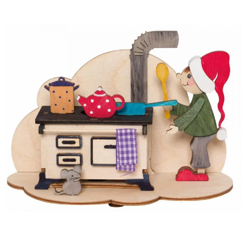 DIY Kit, Elf by the Oven Incense Smoker by Kuhnert GmbH