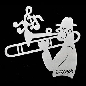 Jazz Trombone Player Ornament