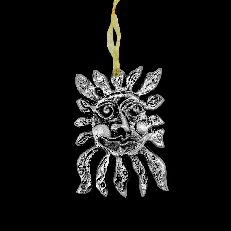 Smiling Vertical Sun Ornament