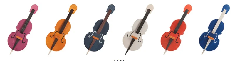 Double bass Ornament by Graupner Holzminiaturen