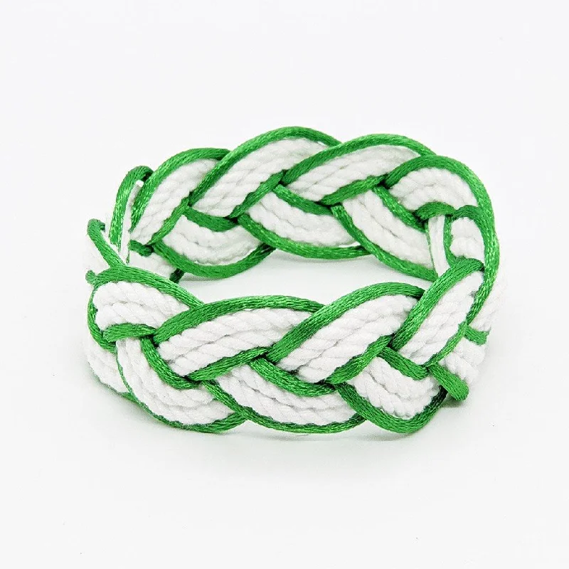 Emerald Sailor Bracelet Satin Outline