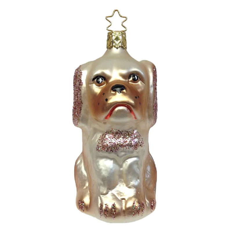 Faithful Friend, Cocker Spaniel Ornament by Inge Glas of Germany