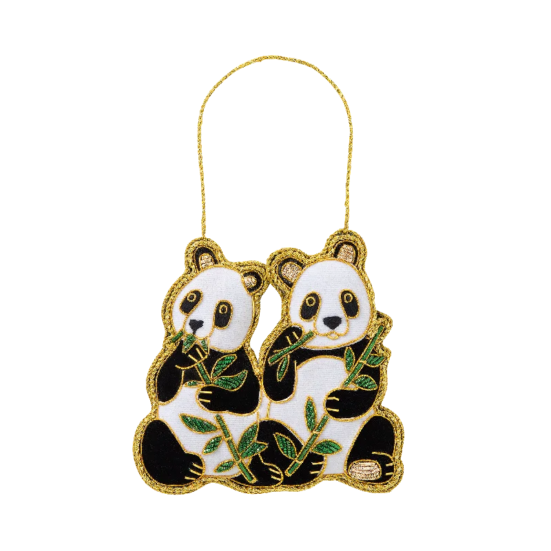 Giant Pandas Ornament