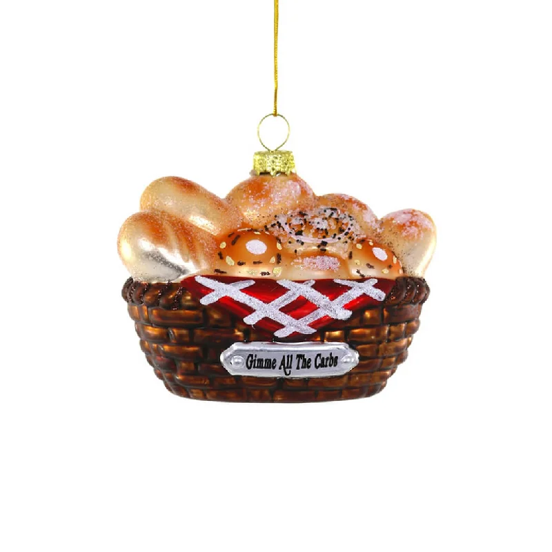 Gimme All The Carbs Ornament 4"