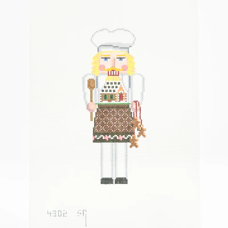 Gingerbread Baker Nutcracker (Male) 7"