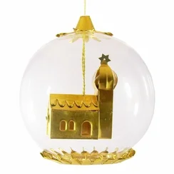 Church Foil Ornament by Resl Lenz