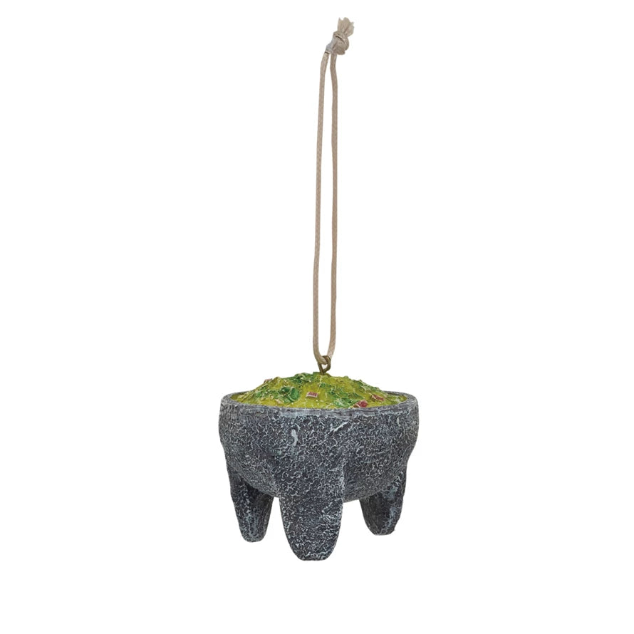 Guacamole in Molcajete Ornament