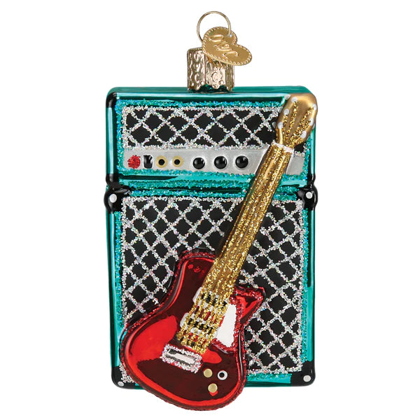 Guitar & Amp Ornament - Old World Christmas