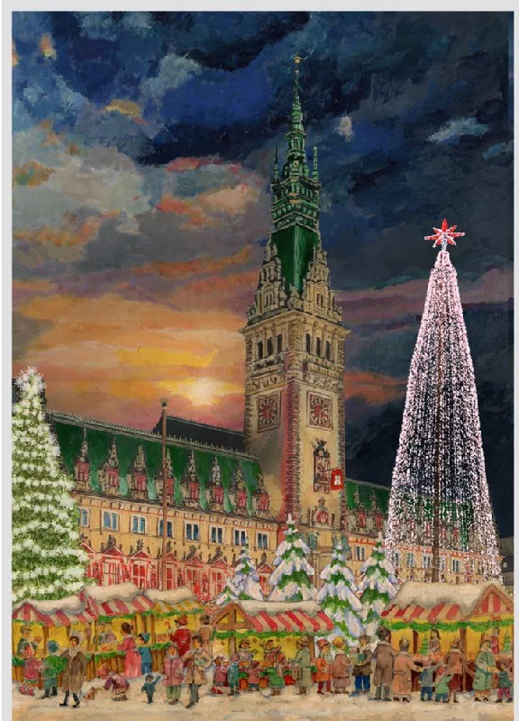 Hamburg Advent Calendar by Richard Sellmer Verlag