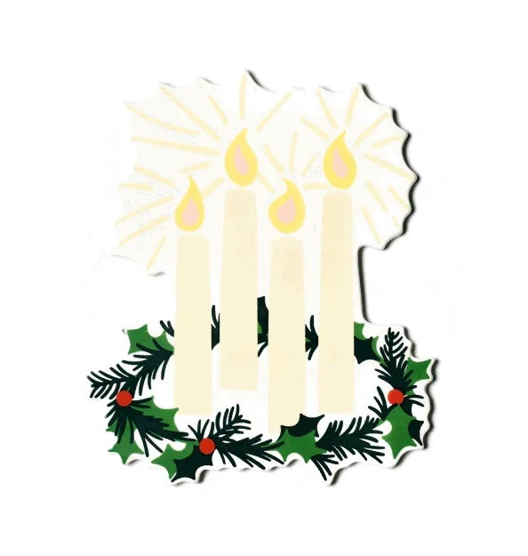 HAPPY EVERYTHING ADVENT WREATH BIG ATTACHMENT