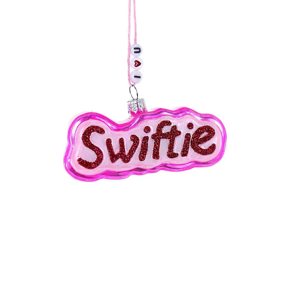 Hot Pink Swiftie Ornament 3.5"