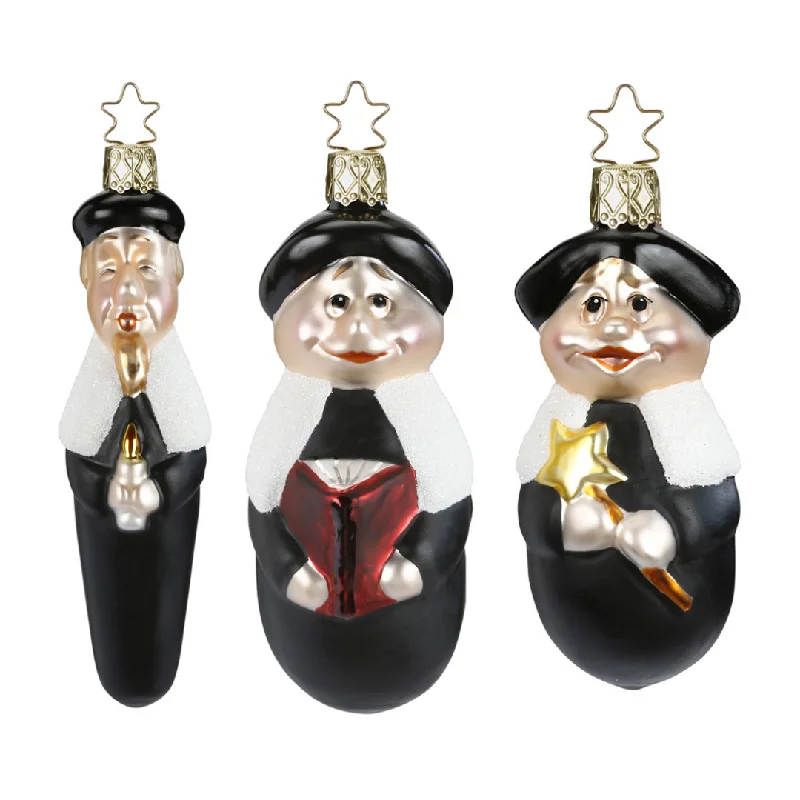 Kurrende Choir Set of Three Ornament by Inge Glas of Germany