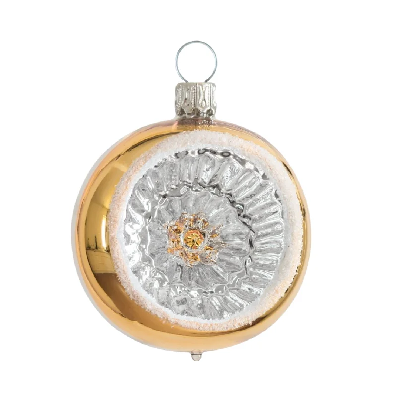 Reflector, 8cm, gold by Glas Bartholmes