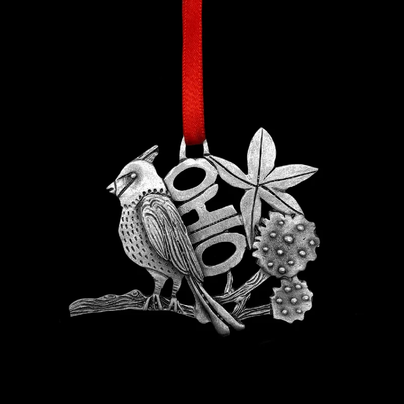 Leandra Drumm "Ohio Cardinal" Ornament