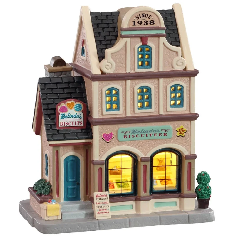 Lemax Caddington Village Lighted Building: Belinda's Biscuiteer #15768