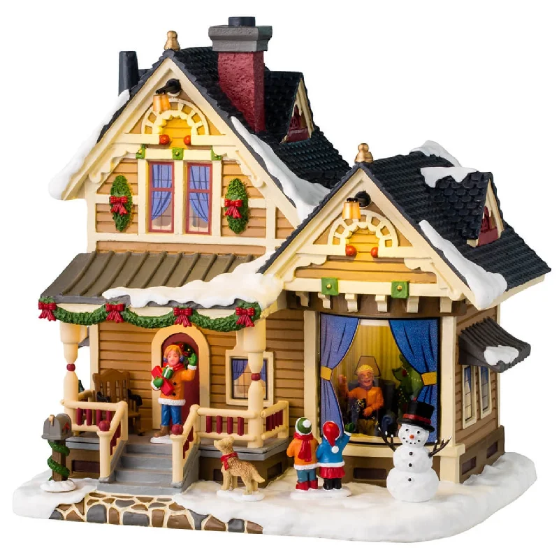 NEW 2024 Lemax Caddington Village Lighted Building: Christmas Eve at Grandma's #45221