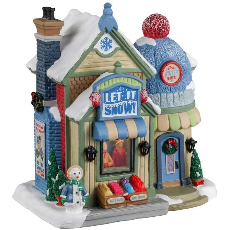 Lemax Caddington Village Lighted Building: Let It Snow! #35037