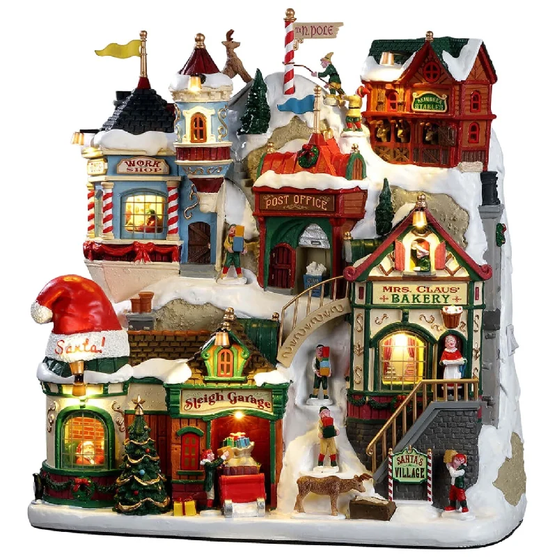 Lemax Santa's Wonderland Facade: Santa's Village #25925