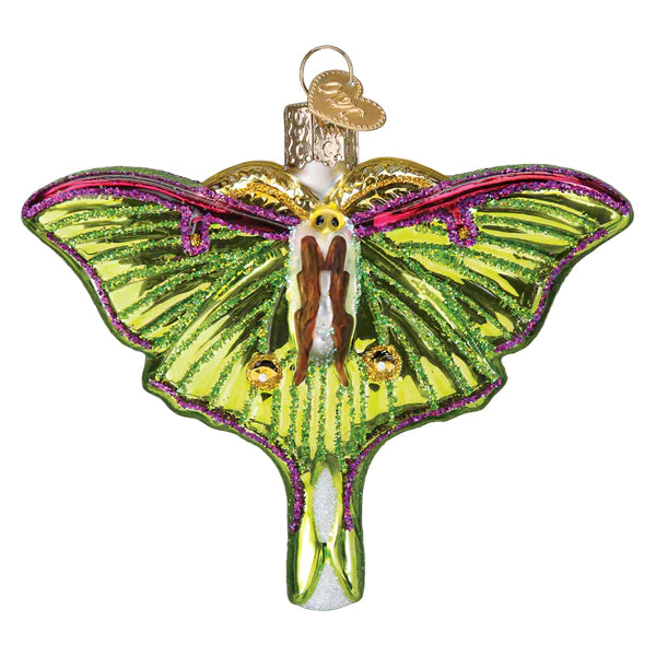 Luna Moth Ornament - Old World Christmas