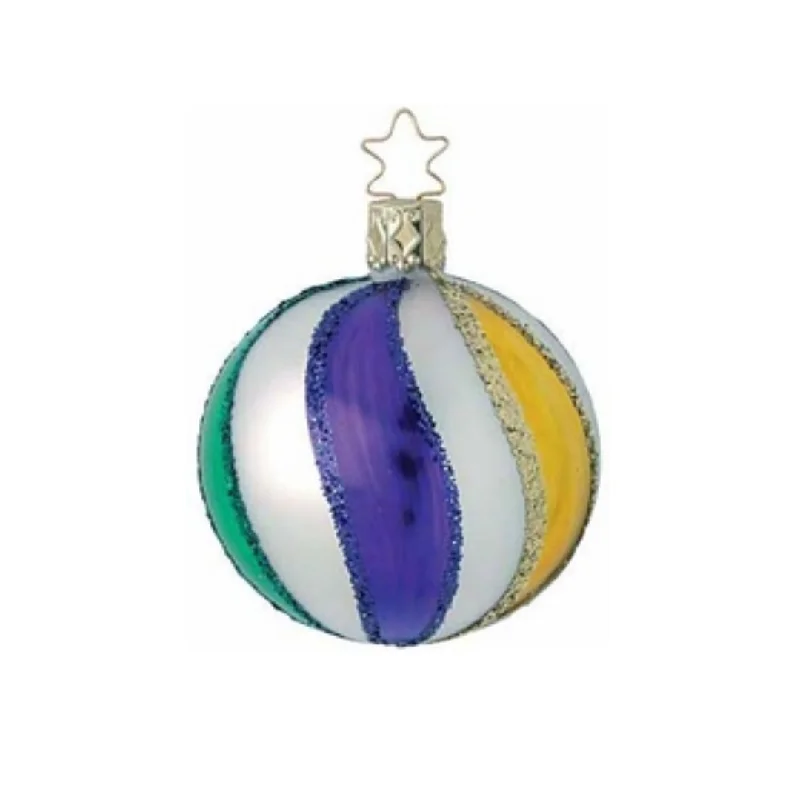 Mardi Gras Ball, 2.5" by Inge Glas of Germany